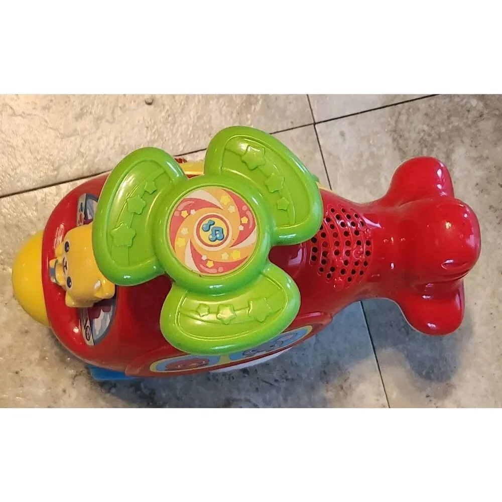 V-Tech Spin and Go Helicoptot electronic interactive toy